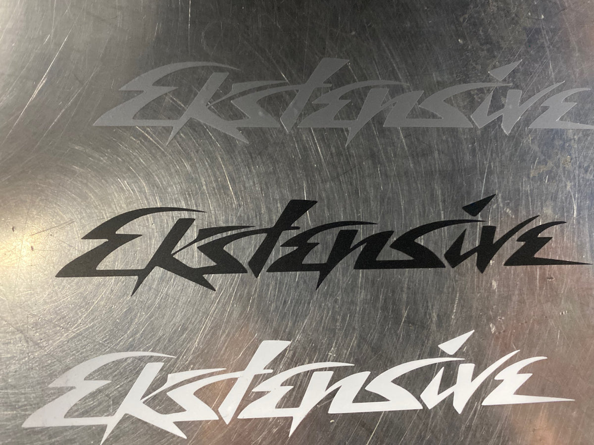 Ekstensive Logo Sticker