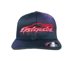 Flex Fit Hat Grey/Red Logo